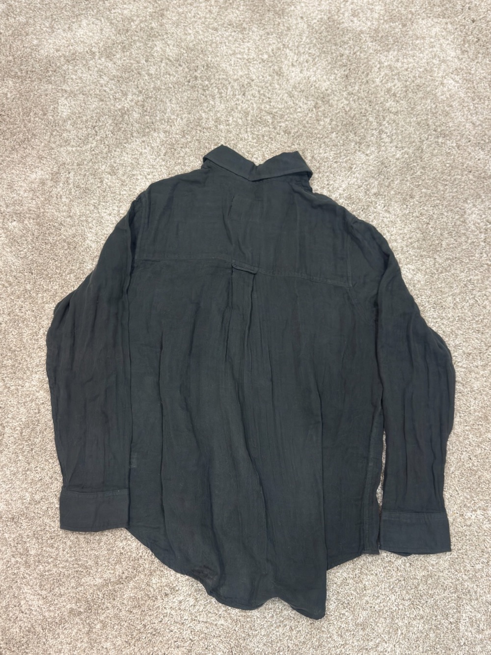 NWT Rails Charcoal / Gray / Washed Black Button-Up Shirt - Picture 4 of 5